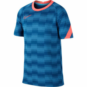 Nike DRY ACDPR TOP SS GX FP B modrá S - Chlapecké fotbalové tričko
