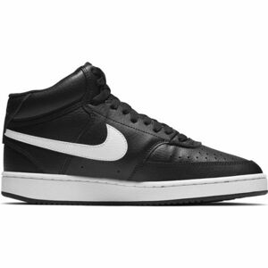 Nike COURT VISION MID WMNS černá 9.5 - Dámská volnočasová obuv