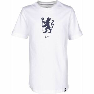 Nike CHELSEA FC VOICE Chlapecké tričko, bílá, veľkosť M