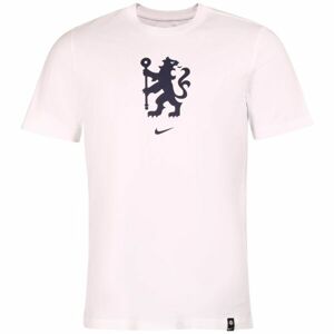 Nike CFC M NK VOICE TEE Pánské tričko, bílá, velikost L