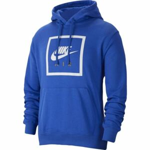 Nike NSW PO HOODIE NIKE AIR 5 M modrá M - Pánská mikina
