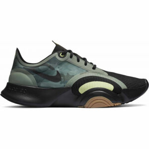 Nike SUPERREP GO Zelená 10.5 - Pánská fitness obuv
