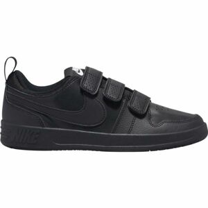 Nike PICO 5 GS Dětská volnočasová obuv, černá, velikost 38.5