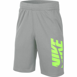 Nike HBR SHORT B Chlapecké tréninkové kraťasy, šedá, velikost S