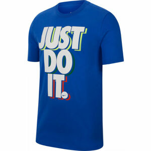 Nike SPORTSWEAR JDI modrá L - Pánské tričko