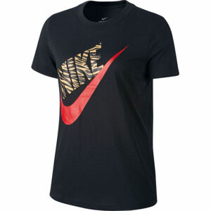 Nike NSW TEE PREP FUTURA 1 W černá M - Dámské tričko