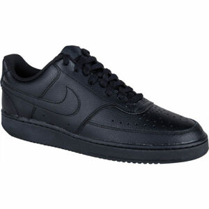 Nike COURT VISION LOW Pánská volnočasová obuv, černá, velikost 44