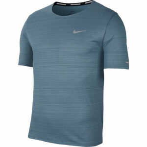 Nike DRI-FIT MILER Pánské běžecké tričko, tyrkysová, velikost XL