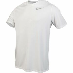 Nike DF BRTHE RUN TOP SS M bílá S - Pánské běžecké tričko