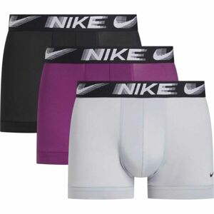 Nike TRUNK 3PK Pánské spodní prádlo, fialová, veľkosť M
