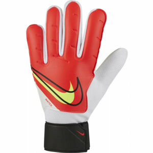 Nike GOALKEEPER MATCH Pánské brankářské rukavice, Červená,Bílá,Černá, velikost 9