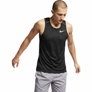 Nike DF MILER TANK M  M - Pánské běžecké tílko
