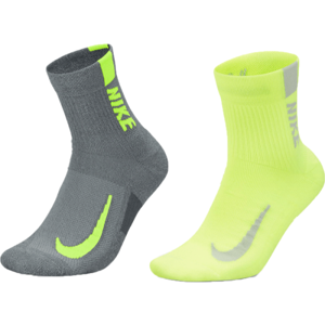 Nike MULTIPLIER Ponožky, šedá, veľkosť 46-50