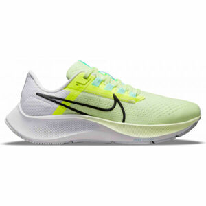 Nike AIR ZOOM PEGASUS 38 Pánská běžecká obuv, Světle zelená,Bílá,Černá, velikost 11.5