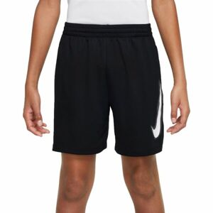 Nike DRI-FIT MULTI+ Chlapecké šortky, černá, velikost