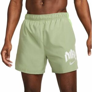 Nike DF RN DVN CHLNGR 5BF SHRT Pánské šortky, světle zelená, velikost M