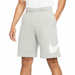Nike SPORTSWEAR CLUB Pánské kraťasy, šedá, velikost