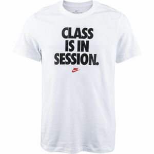 Nike NSW SS TEE BTS I SESSIONN M bílá S - Pánské tričko