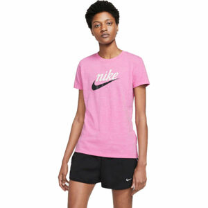Nike NSW TEE VARSITY W červená M - Dámské tričko