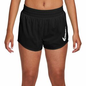 Nike ONE SWOOSH Dámské běžecké šortky, černá, velikost