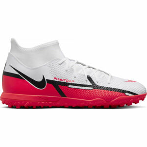 Nike PHANTOM GT2 CLUB DF TF Pánské turfy, Bílá,Červená,Černá, velikost 41