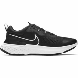 Nike REACT MILER 2 Pánská běžecká obuv, Černá,Bílá, velikost 12.5