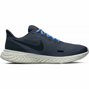 Nike REVOLUTION 5 Pánská běžecká obuv, tmavě modrá, velikost 43