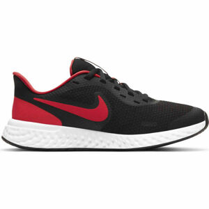 Nike REVOLUTION 5 GS Dětská běžecká obuv, černá, velikost 36.5