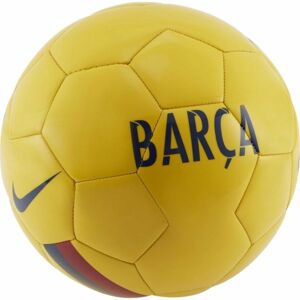 Nike FC BARCELONA SPRTS Fotbalový míč, žlutá, velikost 5