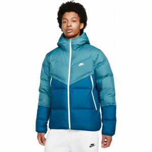 Nike SPORTSWEAR WINDRUNNER Pánská zateplená bunda, tyrkysová, veľkosť M