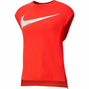 Nike TOP SS REBEL GX růžová S - Dámské tričko bez rukávů