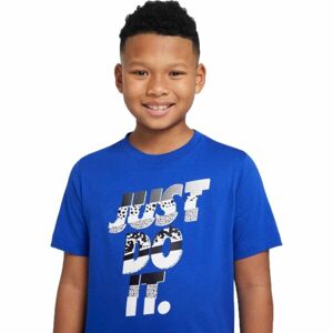 Nike U NSW TEE CORE BRANDMARK 1 Chlapecké tričko, modrá, velikost L