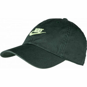 Nike SPORTSWEAR H86 CAP Unisexová kšiltovka, tmavě zelená, velikost UNI