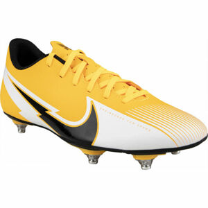 Nike VAPOR 13 CLUB SG Pánské kolíky, Žlutá,Bílá,Černá, velikost 8.5