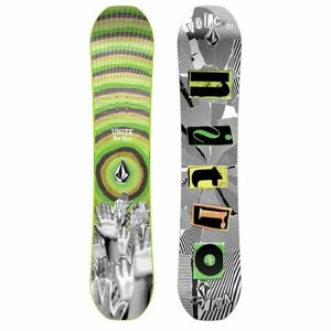 NITRO RIPPER KIDS X VOLCOM Dětský snowboard, zelená, veľkosť 121