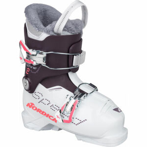 Nordica SPEEDMACHINE J 2 Dětské lyžařské boty, bílá, veľkosť 20.5