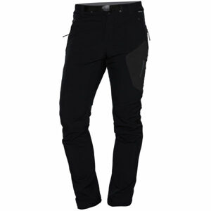 Northfinder SIMET Pánské softshellové kalhoty, Černá, velikost