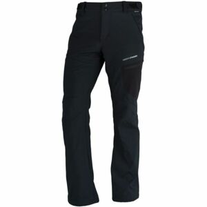Northfinder GINEMON černá Crna - Pánské softshellové kalhoty