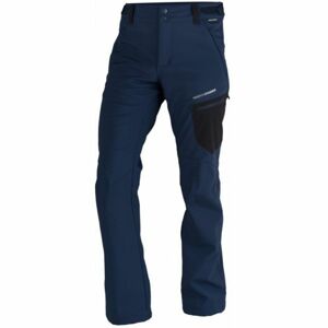 Northfinder GINEMON tmavě modrá M - Pánské softshellové kalhoty
