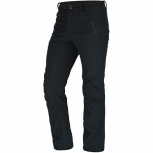Northfinder LEITHO Pánské softshellové kalhoty, černá, velikost L