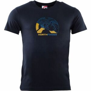 Northfinder NFSPHERE Pánské volnočasové tričko, Tmavě modrá,Mix, velikost S