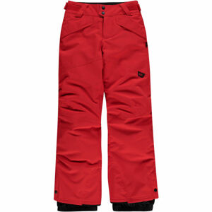 O'Neill PB ANVIL PANTS Chlapecké lyžařské/snowboardové kalhoty, červená, velikost 152