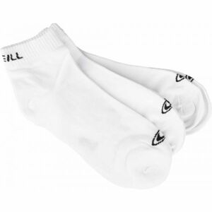 O'Neill QUARTER 3P Unisex ponožky, bílá, velikost 35/38