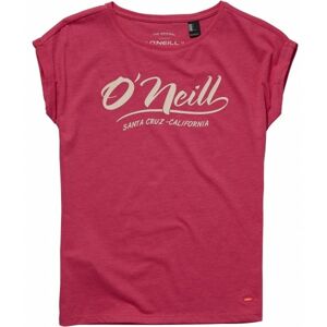 O'Neill LG SANTA CRUZ S/SLV T-SHIRT červená 128 - Dívčí tričko