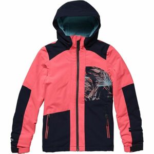 O'Neill PG CASCADE JACKET růžová 128 - Dívčí lyžařská/snowboardová bunda