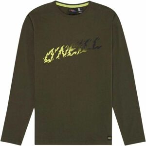 O'Neill LB LEWIS L/SLV T-SHIRT tmavě zelená 164 - Chlapecké tričko s dlouhým rukávem