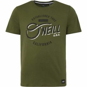 O'Neill LM MALAPAI CALI T-SHIRT tmavě zelená XL - Pánské tričko