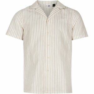O'Neill COAST BEACH Pánská košile s krátkým rukávem, béžová, veľkosť XL