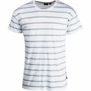 O'Neill LM STRIPED WOW T-SHIRT bílá XXL - Pánské tričko