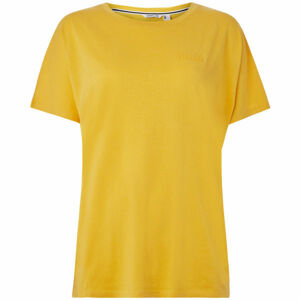 O'Neill LW ESSENTIALS DRAPEY T-SHIRT žlutá S - Dámské tričko